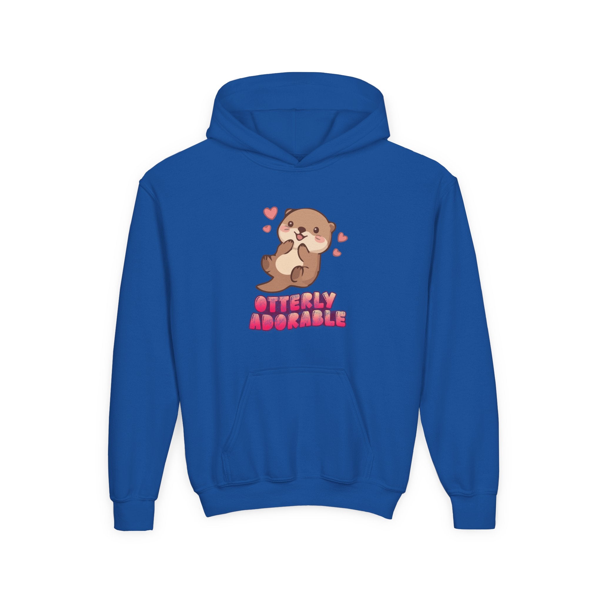 Youth Otterly Adorable Heavy Blend Hooded Sweatshirt