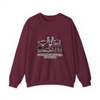 Crewneck Sweatshirt — "Emotionally Supported by Cryptids" Graphic