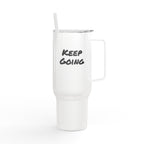 Personalize it! Engraved 40oz Insulated Tumbler – "Bad days are not failures" Travel Mug