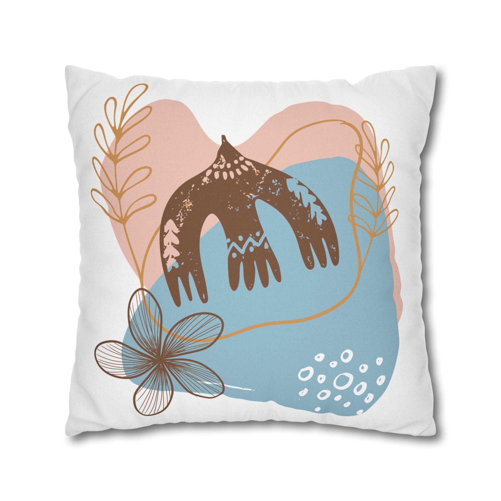 Bohemian Throw Pillowcase — Decorative Square Pillow Cover