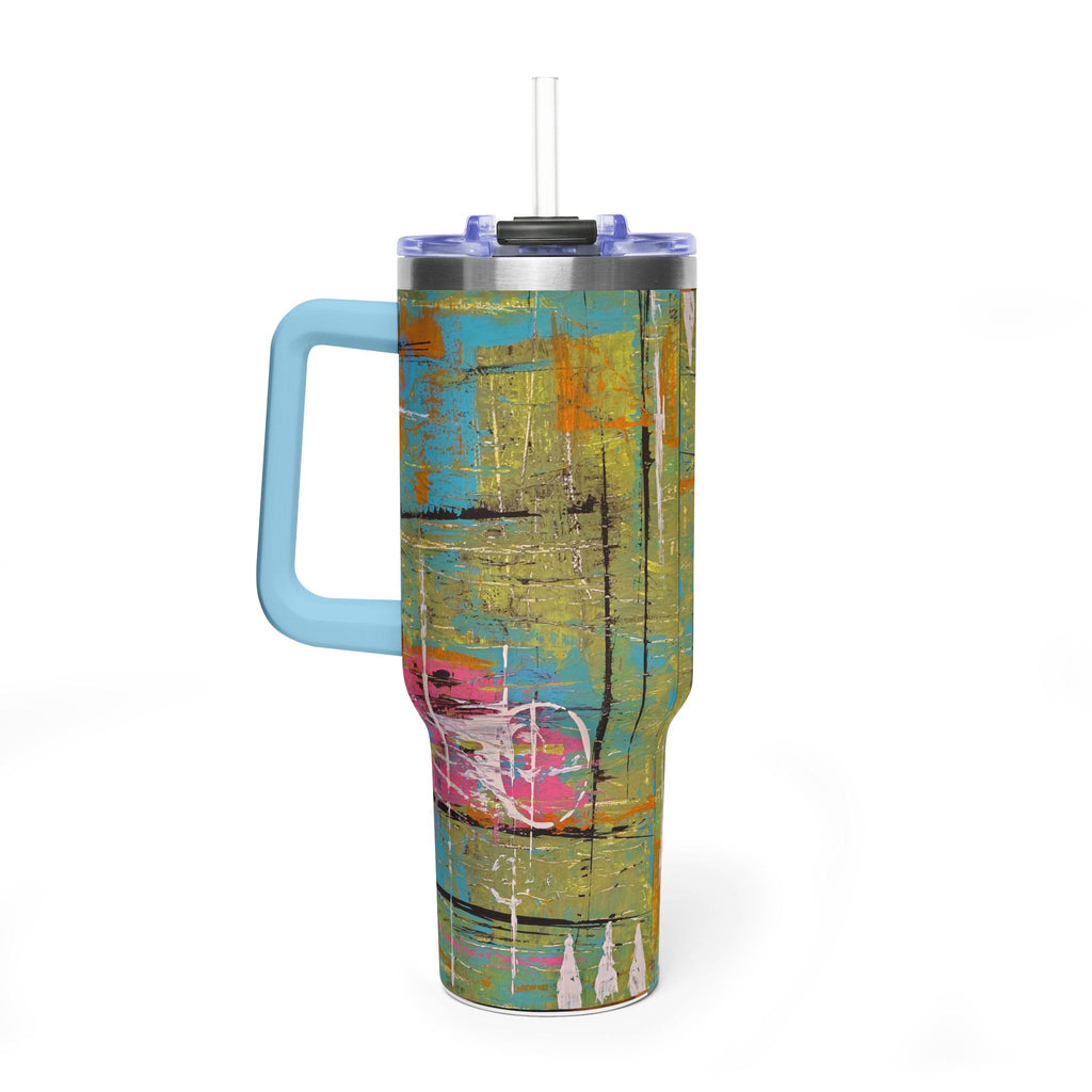 40oz Vacuum Tumbler — 1980's Puke