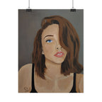 Rolled Poster — Portrait "Freckled Girl" Art Print