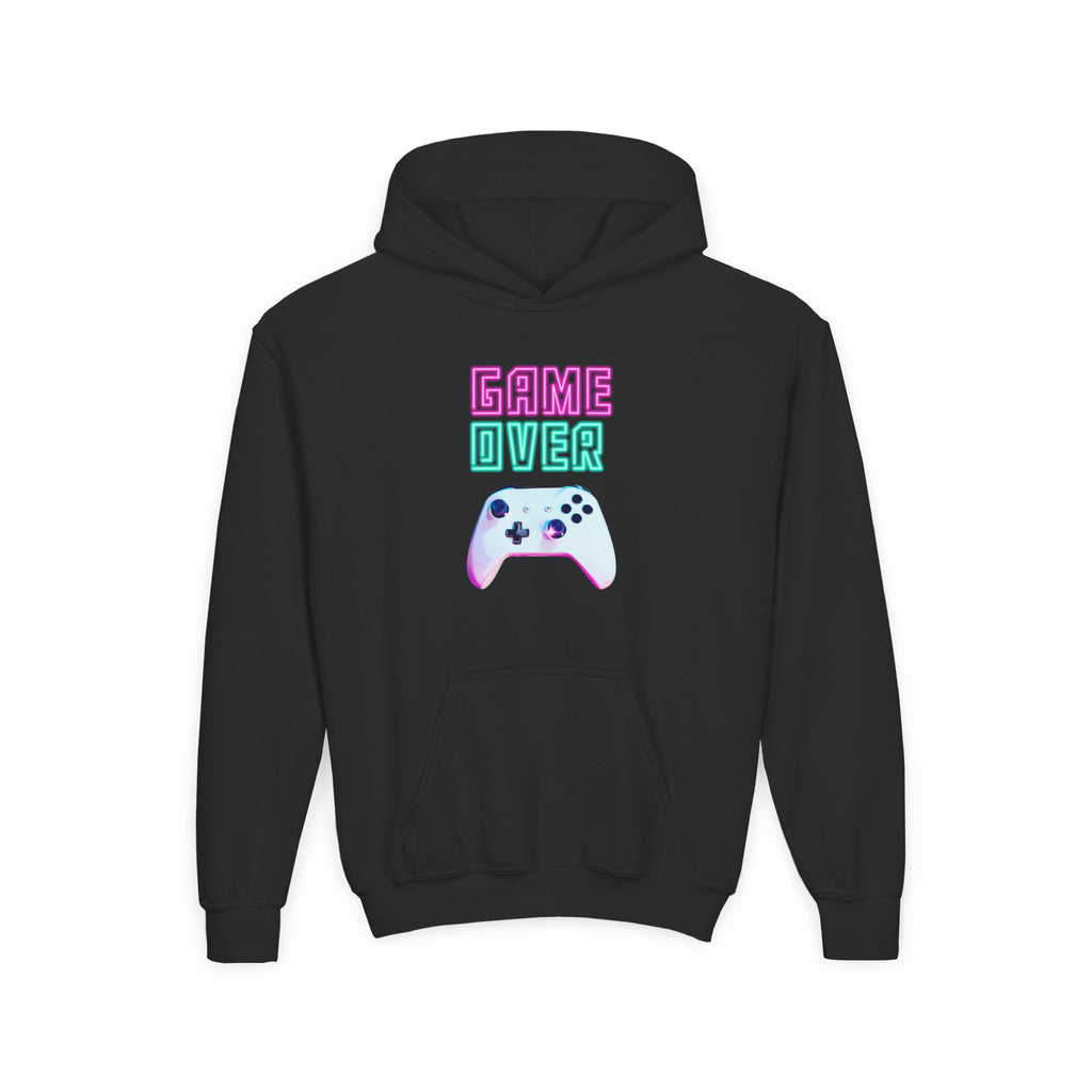 Youth  Game Over Heavy Blend Hooded Sweatshirt