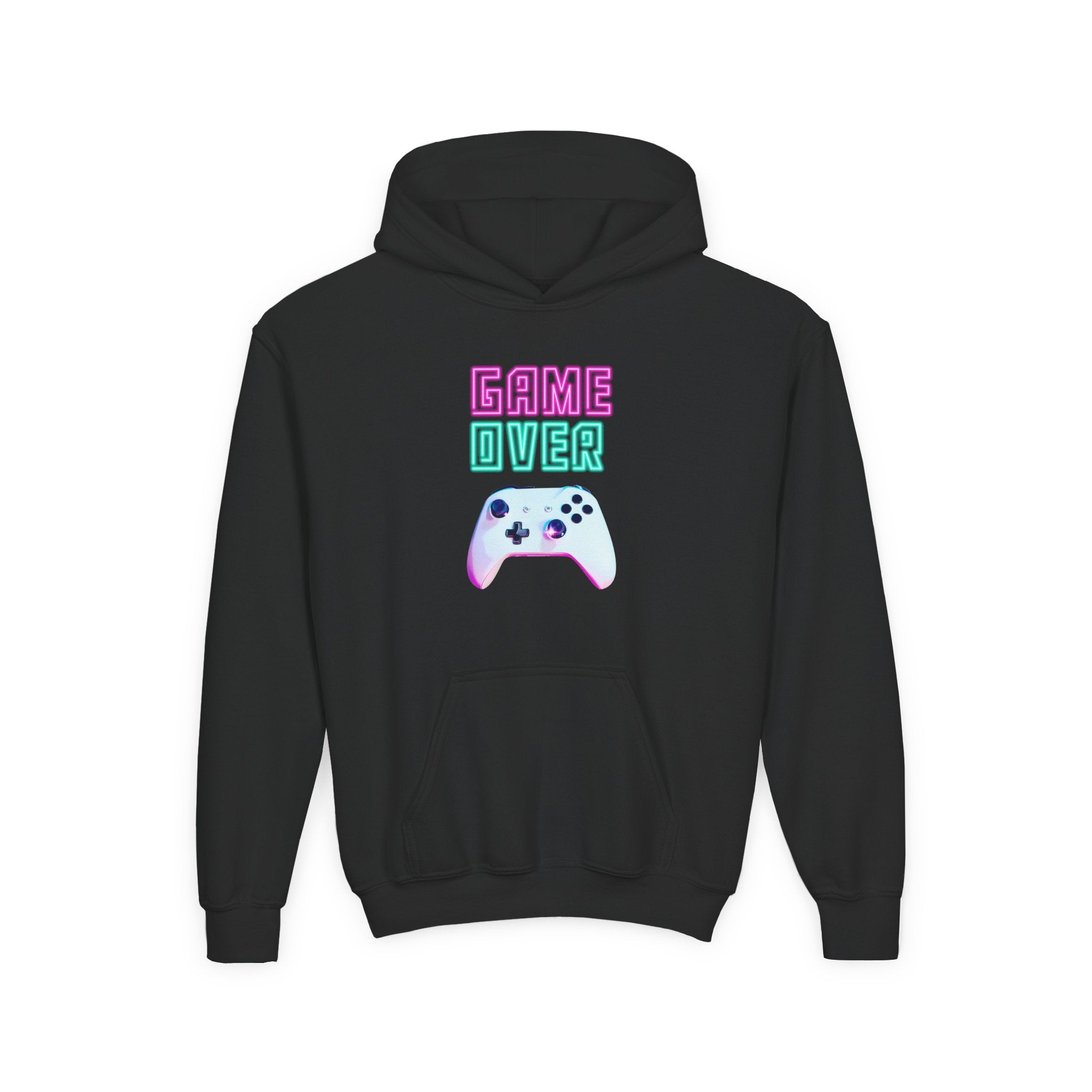 Youth  Game Over Heavy Blend Hooded Sweatshirt