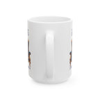 Cat Coffee Mug — "It's Not Considered Spoiled if You Deserve it" Ceramic Mug (11oz/15oz)