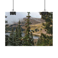 Colorado Mountain Lake Landscape — Scenic Nature Wall Art Rolled Poster