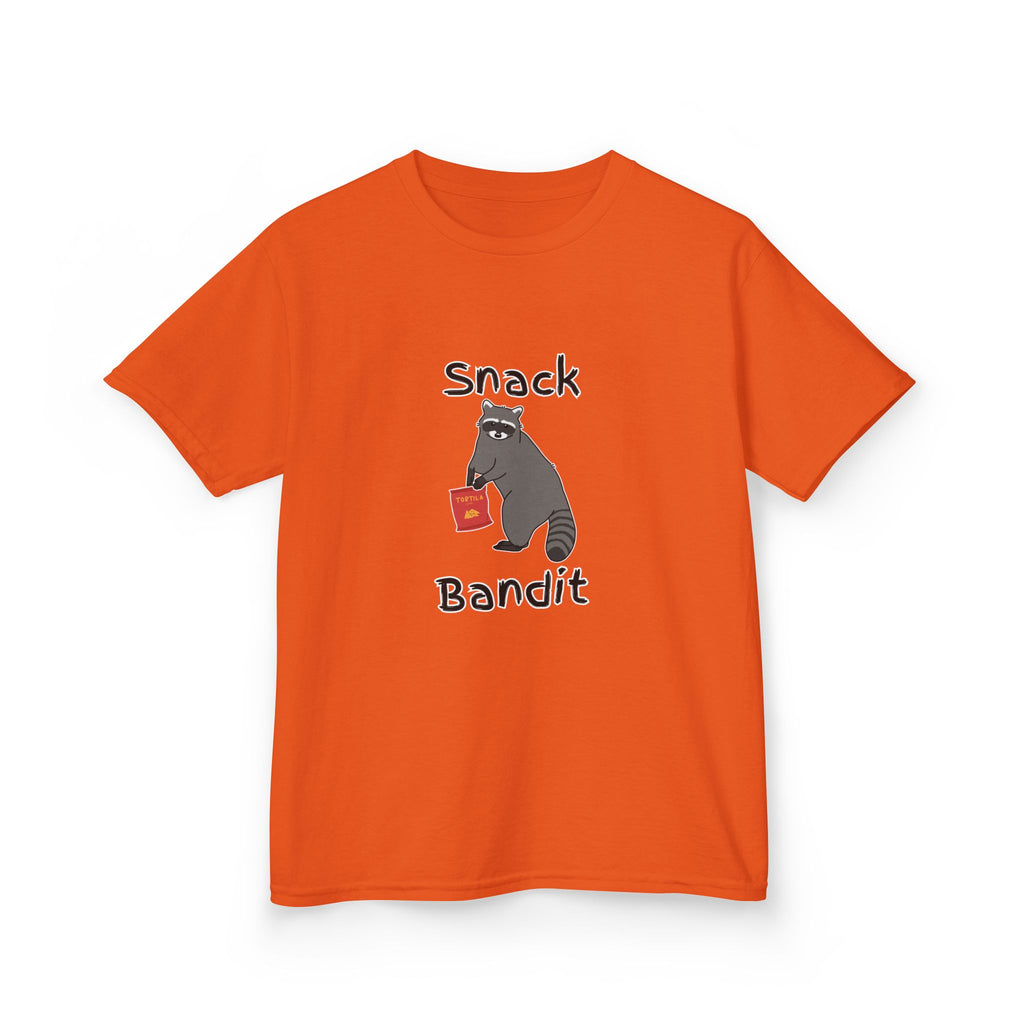 Youth "Snack Bandit" Raccoon Kid Graphic T-Shirt