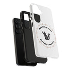 Tough Phone Case — “This Is Just My Avatar, I’m Really a Housecat” Cute Celestial Cat Protective Cover