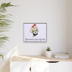 Personalize it! "Your Mind is Your Only Limit" Framed Canvas Wall Art