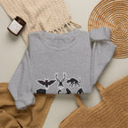 Crewneck Sweatshirt — "Emotionally Supported by Cryptids" Graphic
