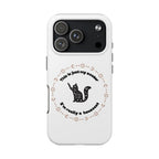 Tough Phone Case — “This Is Just My Avatar, I’m Really a Housecat” Cute Celestial Cat Protective Cover