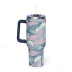 Nessie Waves 40oz Vacuum Tumbler — Insulated Travel Mug