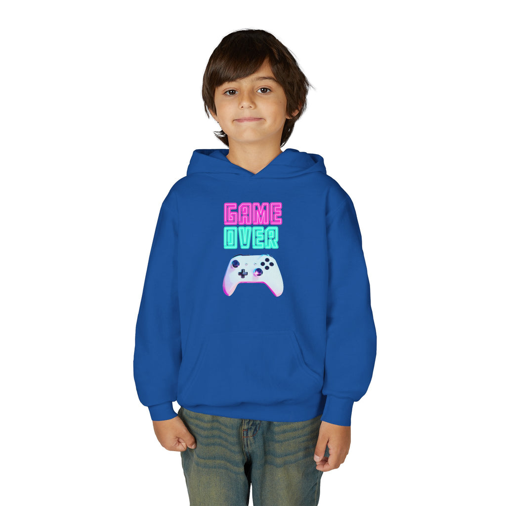 Youth  Game Over Heavy Blend Hooded Sweatshirt