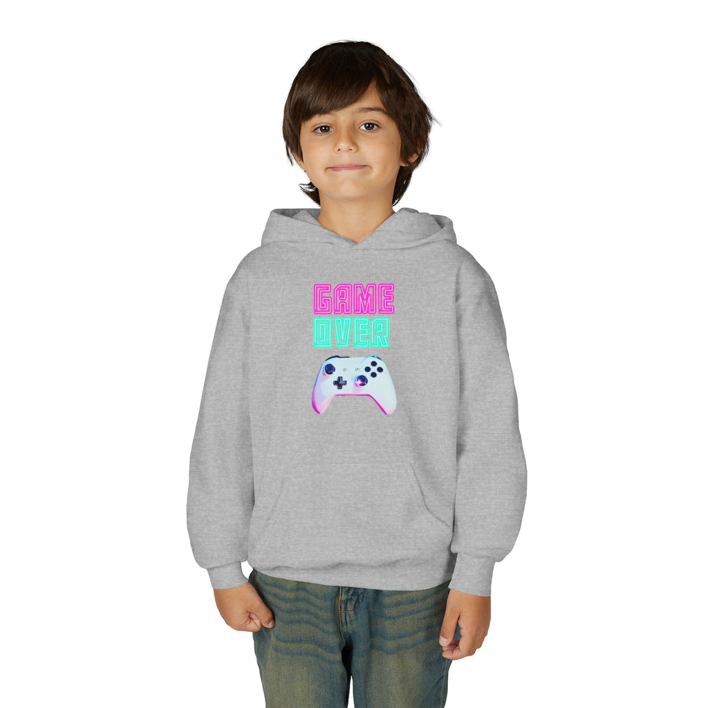 Youth  Game Over Heavy Blend Hooded Sweatshirt