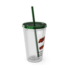 Always Time for True Crime Tumbler with Straw, 16oz