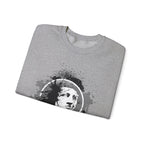 Classical Statue Ink-Splash Crewneck Sweatshirt