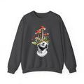 Mushroom Head Art Sweatshirt — Surreal Botanical Crewneck