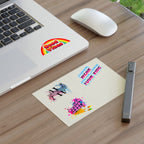 Vibrant Vibes Sticker Sheet – Artistry, Good Vibes & Wear Your Vibe Decals