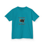 Youth 'No Thoughts Just Vibes' Cat Graphic Shirt