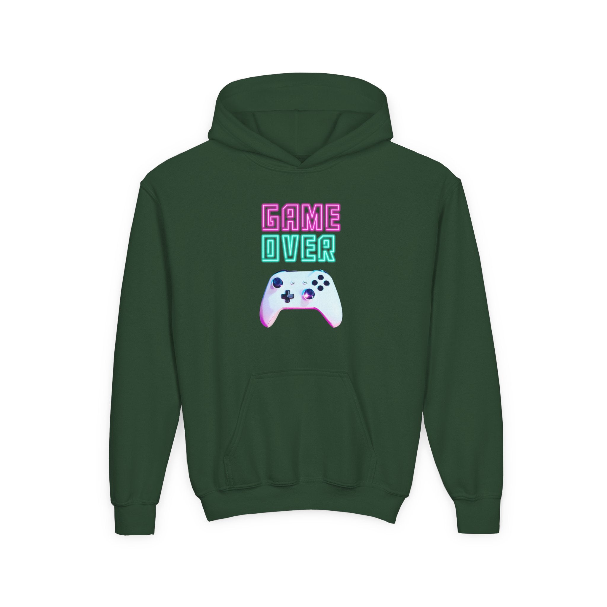 Youth  Game Over Heavy Blend Hooded Sweatshirt