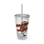 Always Time for True Crime Tumbler with Straw, 16oz