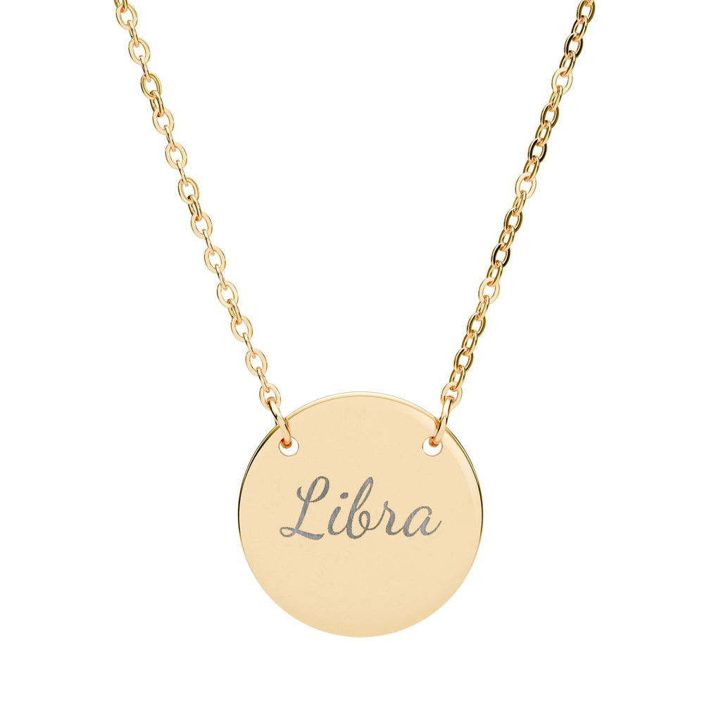 Personalized Zodiac Pendant