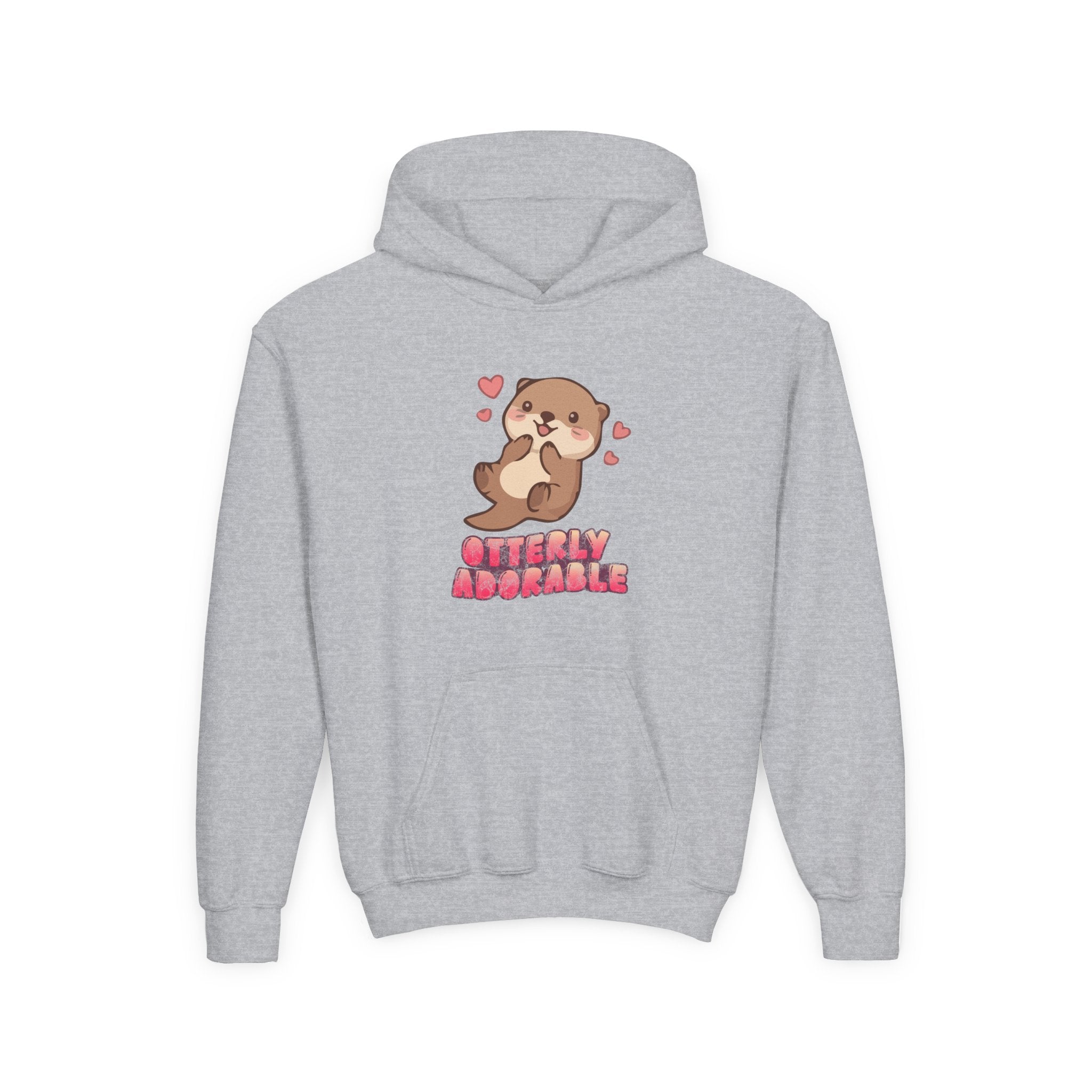 Youth Otterly Adorable Heavy Blend Hooded Sweatshirt
