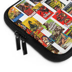 B-Movies Poster Laptop Sleeve — Vintage Monster Movie Collage Sleeve