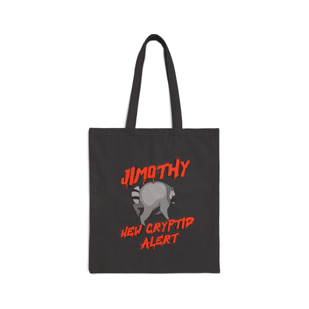 Jimothy: New Cryptid Alert - Cotton Canvas Tote Bag