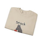 Snack Bandit Sweatshirt — Cute Raccoon Graphic Crewneck