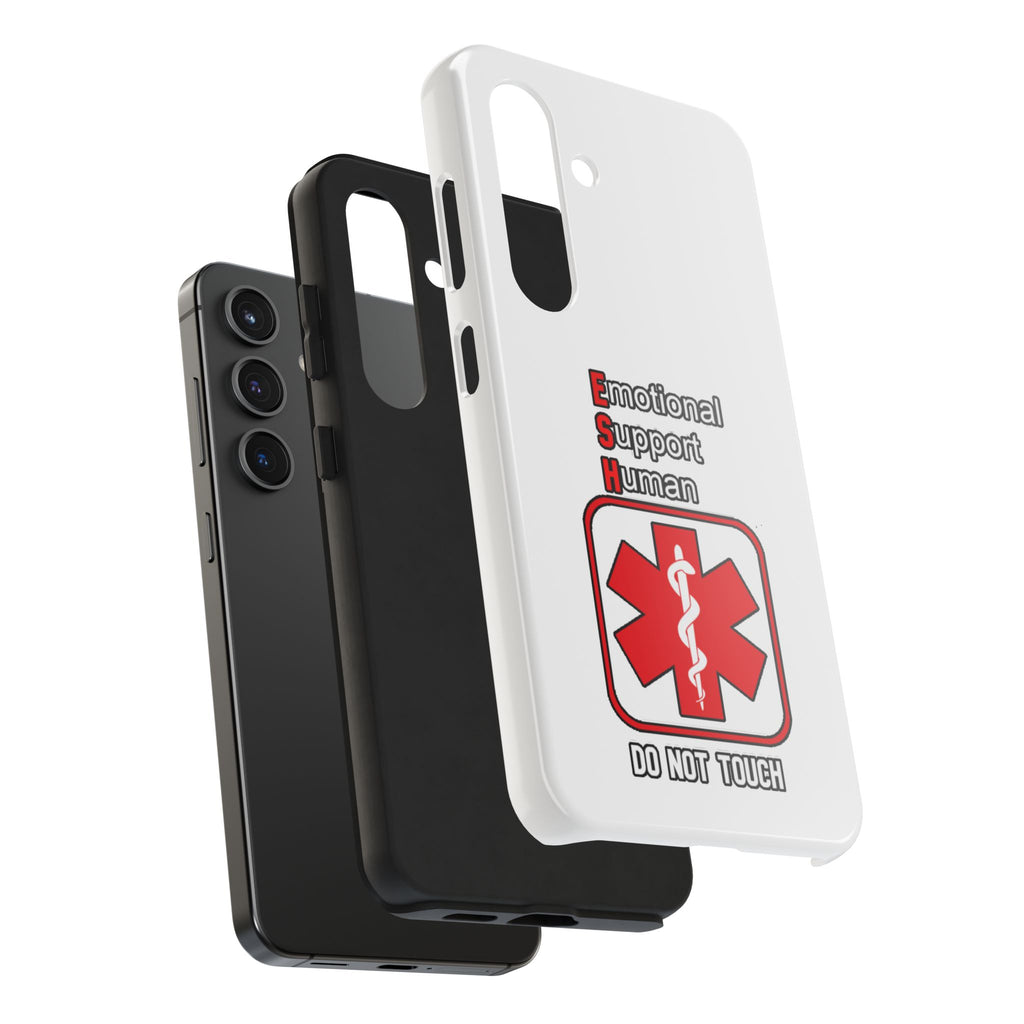 Emotional Support Human Phone Case — 'Do Not Touch' Medical Alert Tough Case