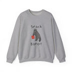 Snack Bandit Sweatshirt — Cute Raccoon Graphic Crewneck