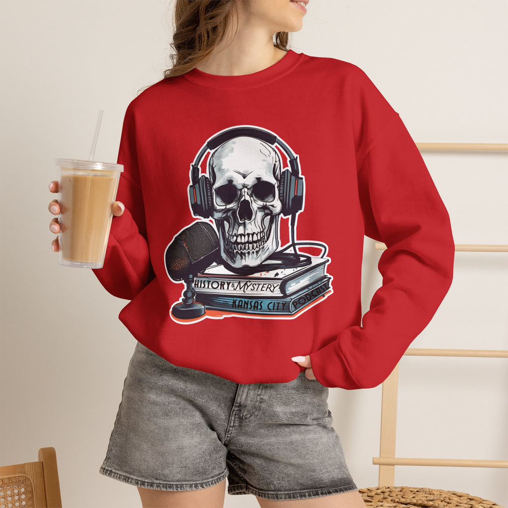History & Mystery in Kansas City Podcast Crewneck Sweatshirt