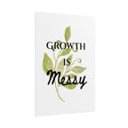 "Growth Is Messy" Botanical Wall Art Print