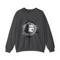 Classical Statue Ink-Splash Crewneck Sweatshirt