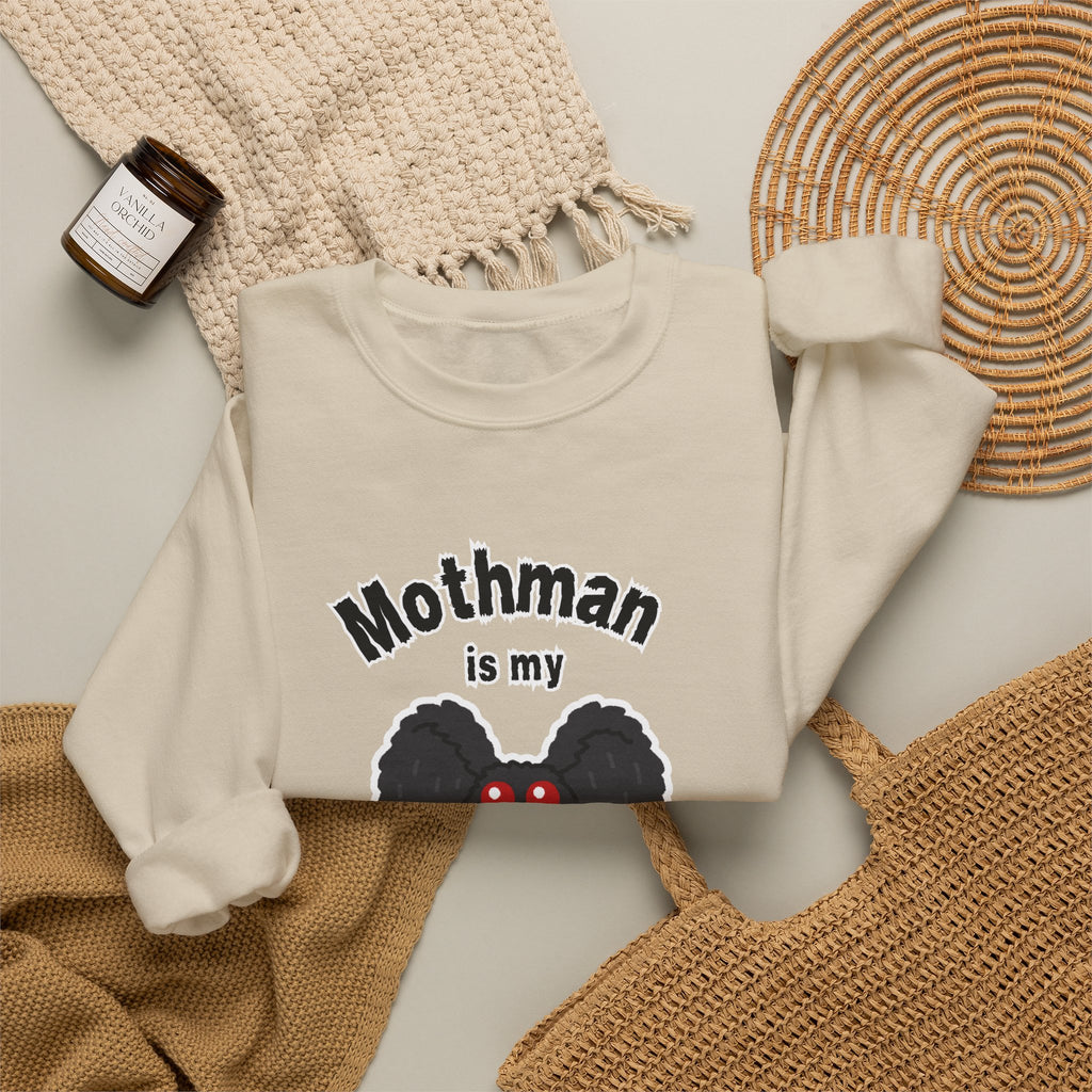 Mothman Is My Boyfriend Sweatshirt