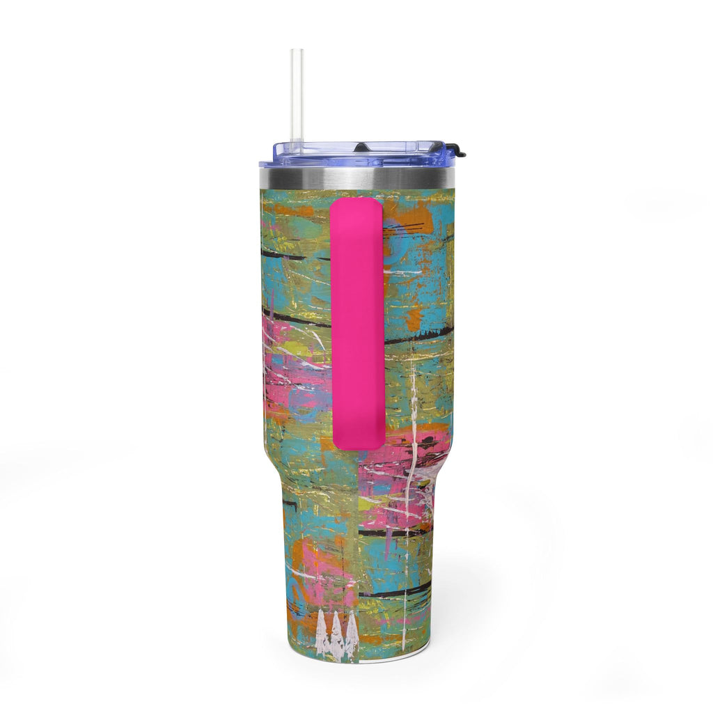 40oz Vacuum Tumbler — 1980's Puke