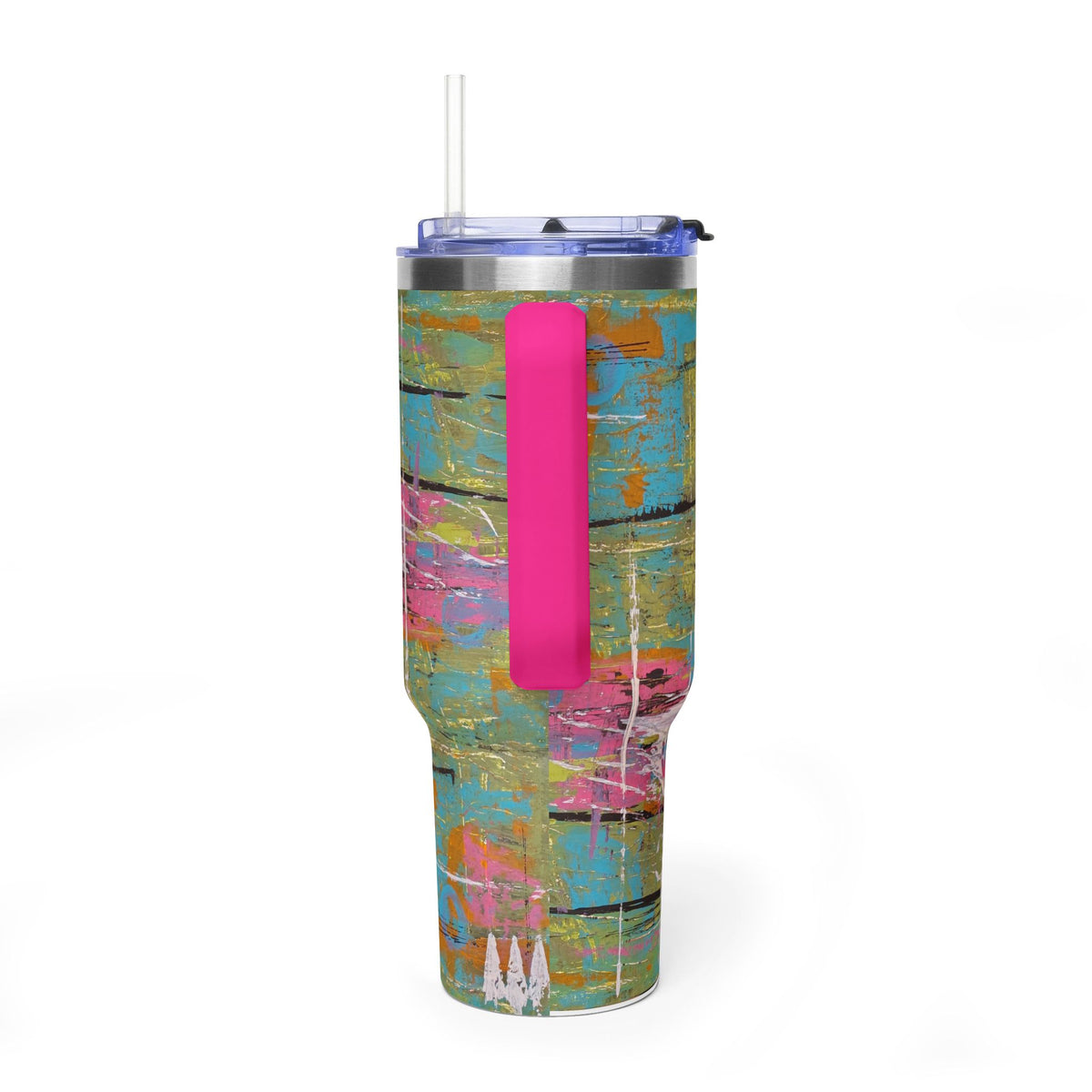 40oz Vacuum Tumbler — 1980's Puke