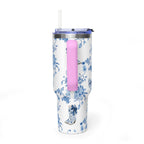 40oz Girly Western Floral Tumbler