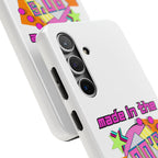 90s Retro Tough Phone Case — "Made in the 90's" Cassette Graphic
