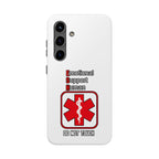 Emotional Support Human Phone Case — 'Do Not Touch' Medical Alert Tough Case