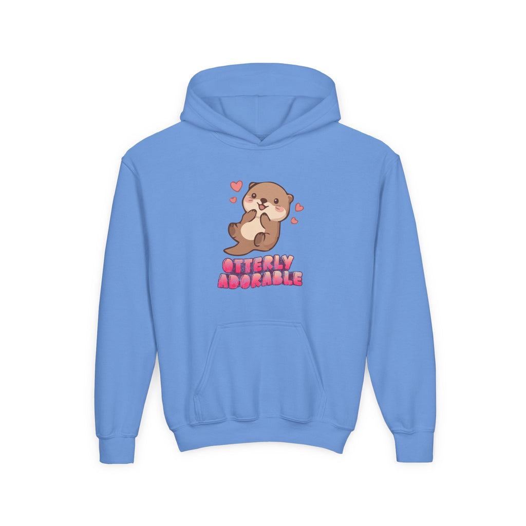 Youth Otterly Adorable Heavy Blend Hooded Sweatshirt