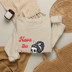 Skeleton 'Have the Day You Deserve' Crewneck Sweatshirt
