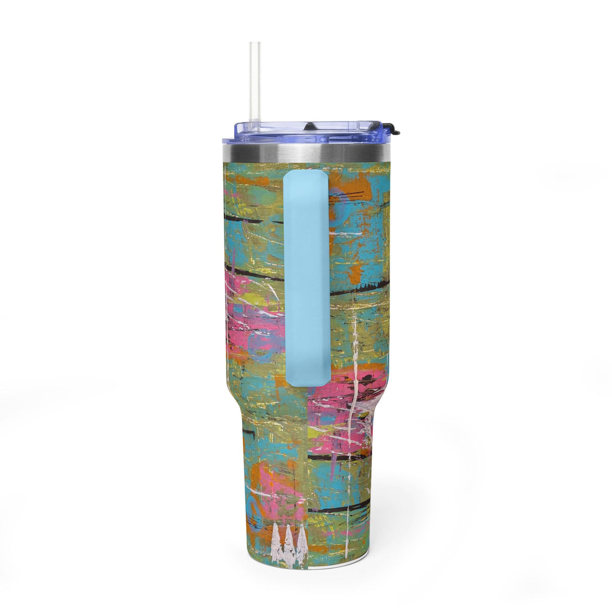 40oz Vacuum Tumbler — 1980's Puke