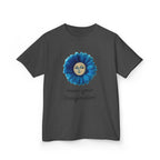 Personalize it! Youth 'Wear Your Imagination' Blue Flower Face Graphic