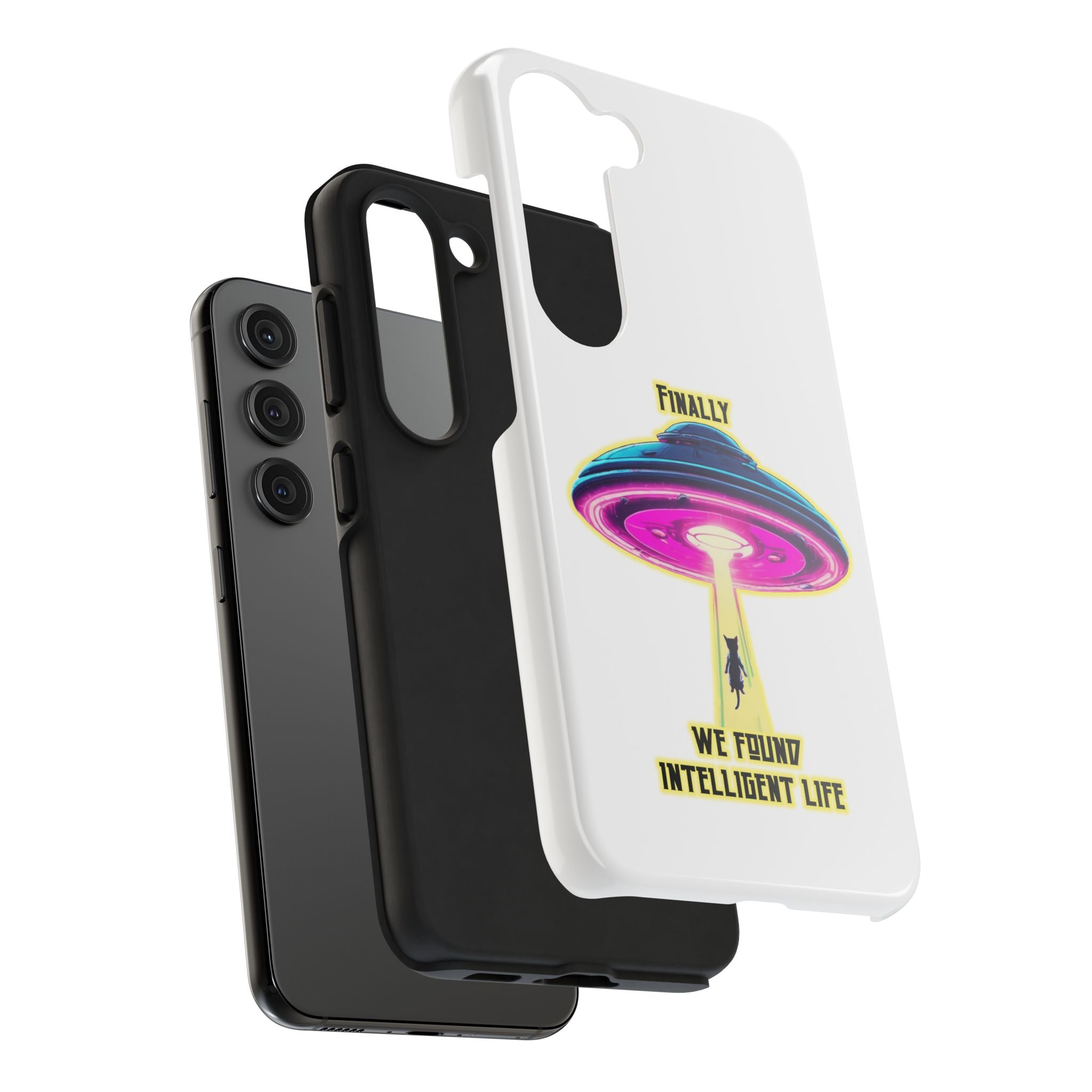 UFO Phone Case - "Intelligent Life" Protective Tough Case