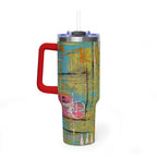 40oz Vacuum Tumbler — 1980's Puke