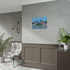 Twilight Bridge Rolled Poster — Long-Exposure Cityscape Wall Art