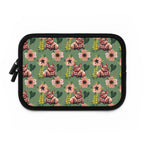 Laptop Sleeve — Green Garden & Squonk Pattern