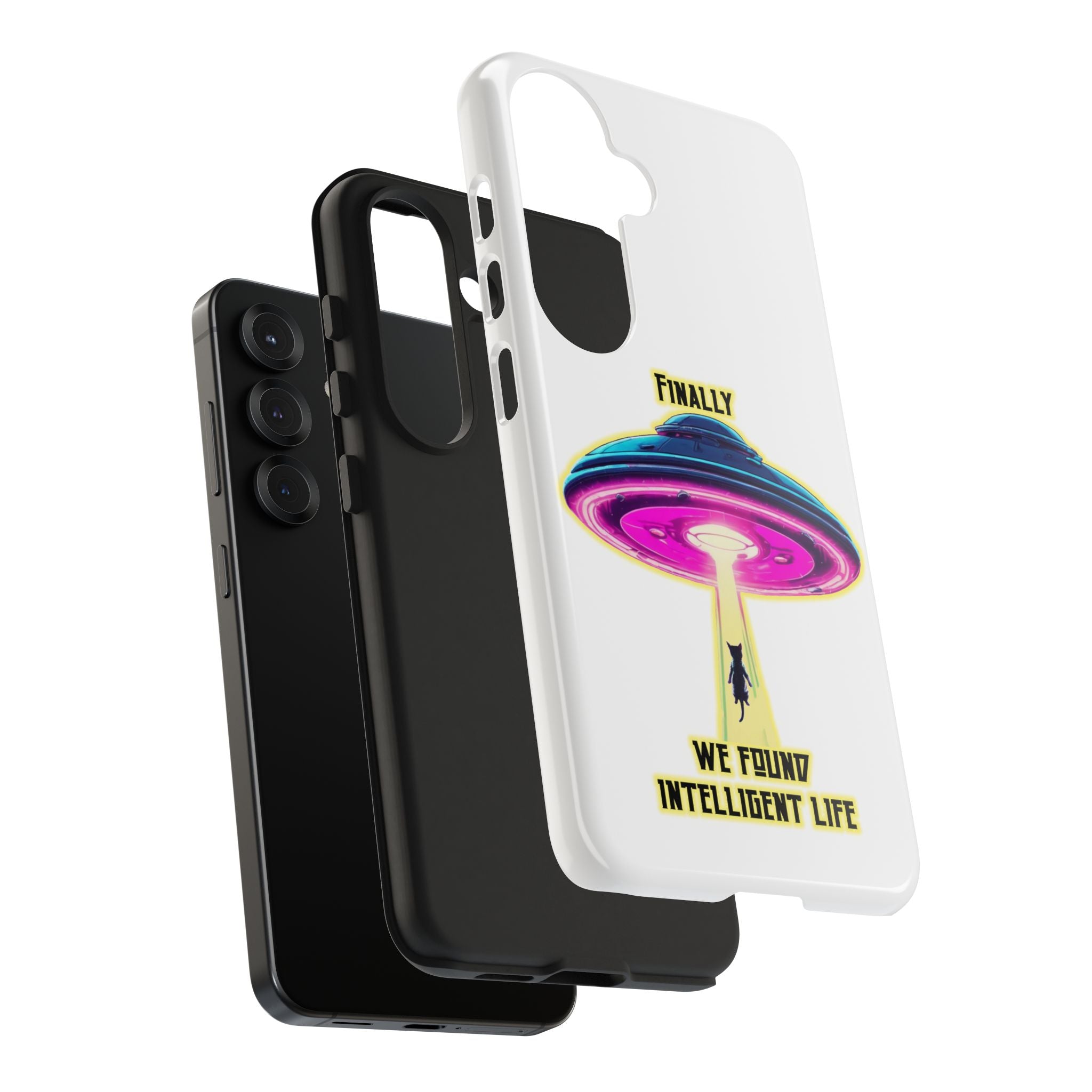 UFO Phone Case - "Intelligent Life" Protective Tough Case